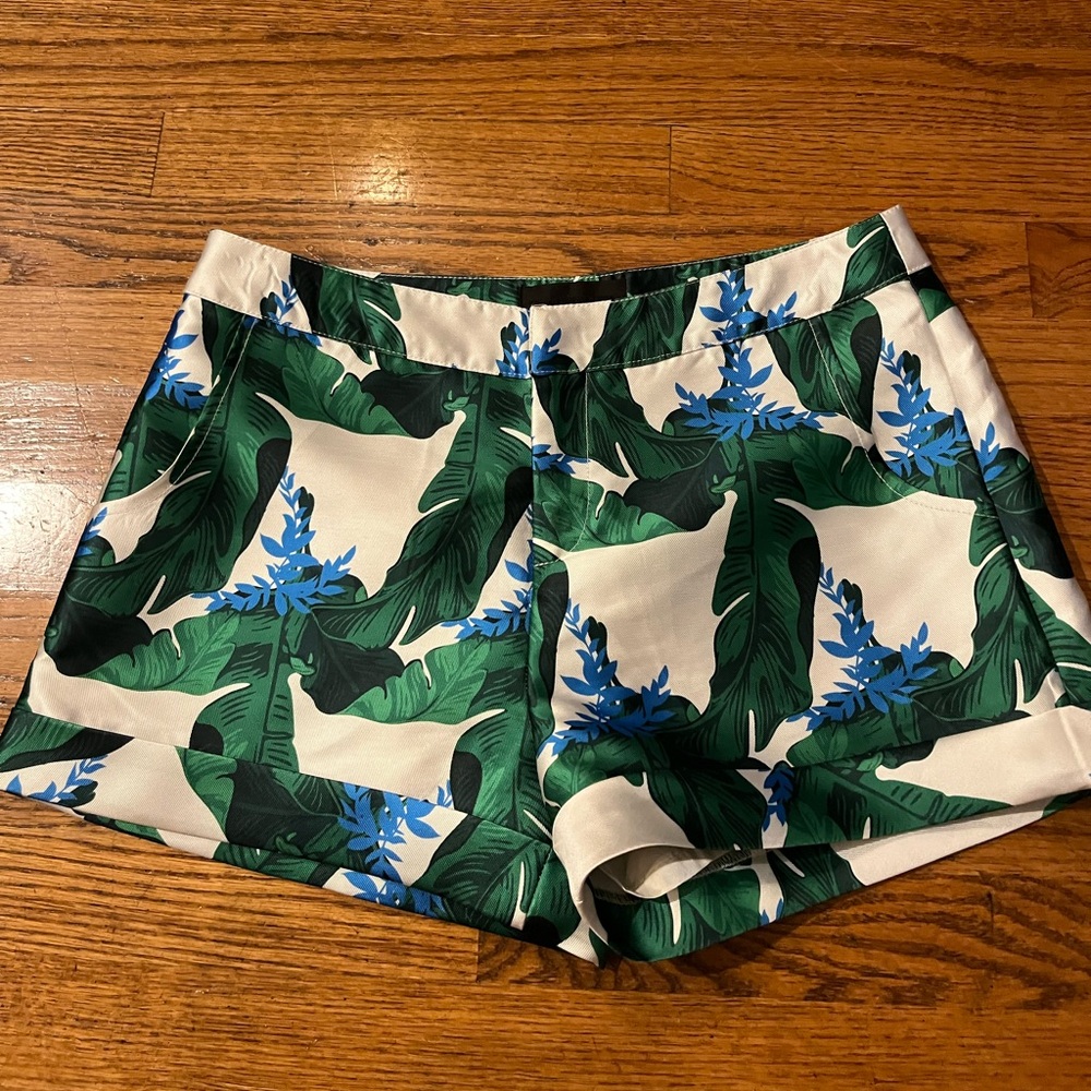 Blaque Label- Palm Satin Shorts